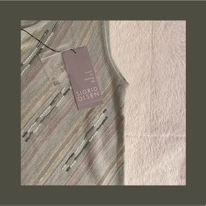 vintage sage green sigrid olsen top !